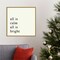 All is Calm by Amanti Art Portfolio 22-in. W x 22-in. H. Canvas Wall Art Print Framed in Gold